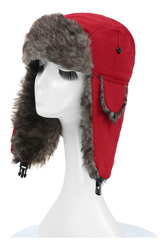 Gorro Ruso Unisex Para Hombre Y Mujer, Cálido, Para Invierno