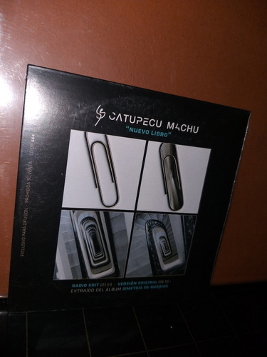 Catupecu Machu Nuevo Libro Cd Single Cerrado Rock Argentino