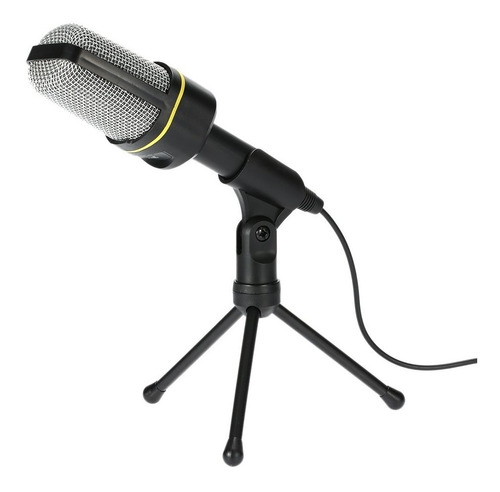 Microfone De Mesa Com Tripé Profissional Podcast Studio