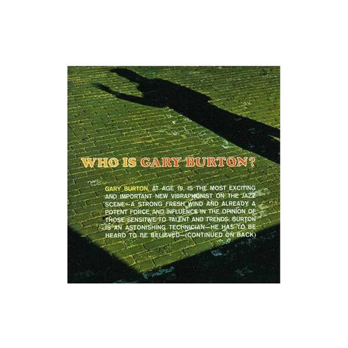 Burton Gary Who Is Gary Burton/subtle Swing With Bonus Track