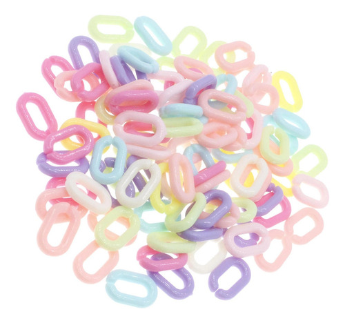 1000pcs C-clips Ganchos Abertos Anéis De Elo De Corrente