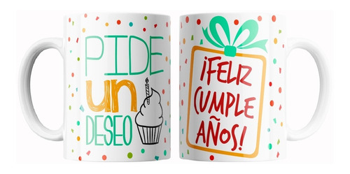 Taza Personalizada Regalo Feliz Cumple Años