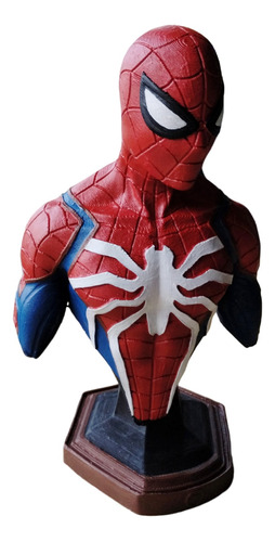 Estatua Hombre Araña Figuras De Spiderman 23cm 3d Pintado