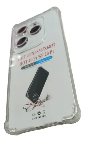 Funda Transp Flex Puntera P/ Infinix Hot 40 Pro X6836 X6837