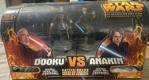 Star Wars Dooku Vs Anakin (Usado)