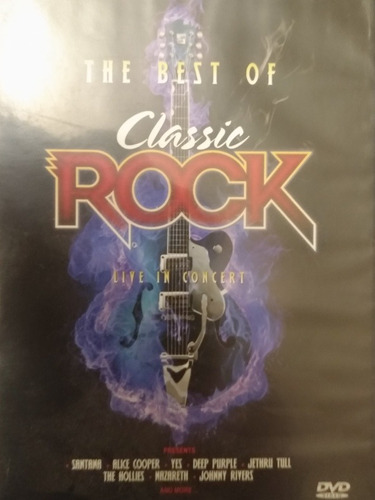 Dvd The Best Of Rock Classic Live In Concert (varios)