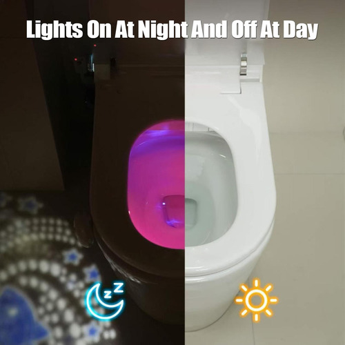 Sensor De Luz Para Inodoro Luz Nocturna Impermeable Para Ino