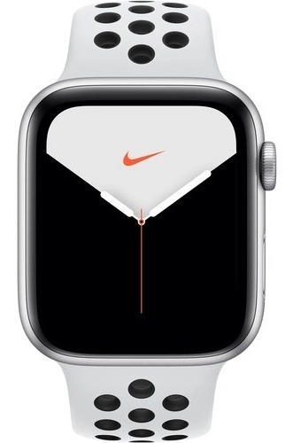 Apple Watch Series 5 44mm Silver, Black Nike 12x S/juros