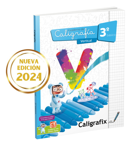 Caligrafix Caligrafia Vertical 3° Básico Nueva Edición