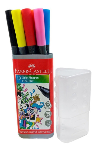 Micropunta X 10 Unidades Faber Castell 