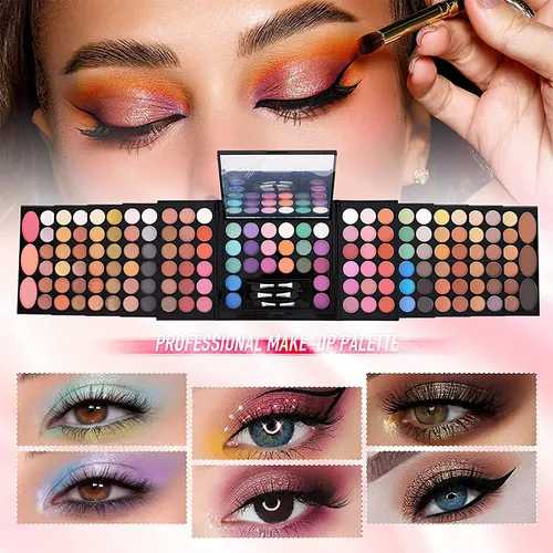 Paleta De Maquillaje Completa Para Mujeres Con 148 Colores
