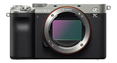 Imagen 2 de 5 de Sony Kit Alpha 7C + lente SEL2860 ILCE-7CL compacta avanzada color plata