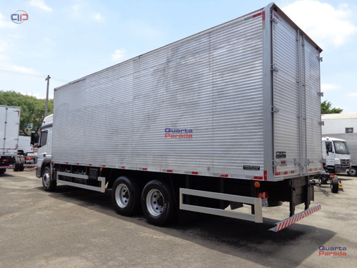 Mb 2430 Atego Bau Ano 2021 Baixa Km Completo Leito Teto Alto