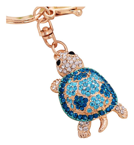 Attr Colgante De Tortuga Con Diamantes De Imitación, Llavero