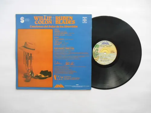 Willie Colón Ruben Blades Canciones Del Solar Autografiado (Usado)