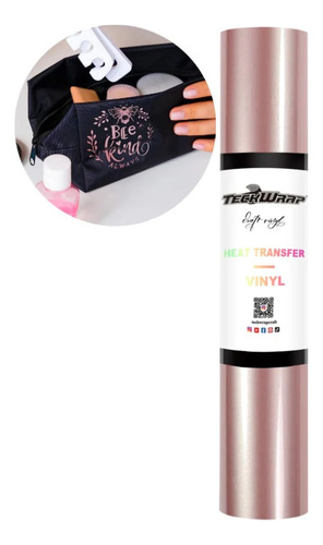 Teckwrap Vinil Termoadhesivo Tela Calor Ororosa Plotter Subl