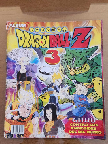 Álbum Figuritas Dragon Ball Z 3 Dbz3 Completo Con 220 Figus 