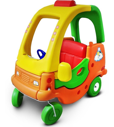 Auto Infantil Tipo Picapiedras - Grande Plastico Robusto