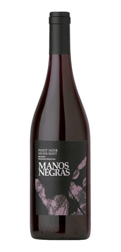 Imagen 1 de 10 de Manos Negras Pintot Noir Red Soil .vino 750ml - Tomate Algo®