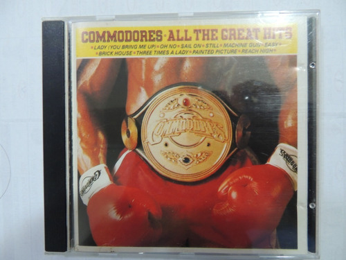 Cd Commodores All The Grreat Hits 