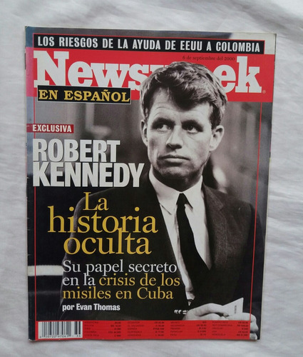 Robert Kennedy Revista Newsweek Guerra Fria Septiembre 2000