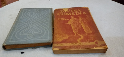 Antiguo Libro La Divina Comedia Ynunca Olvides Ese Dia  N29