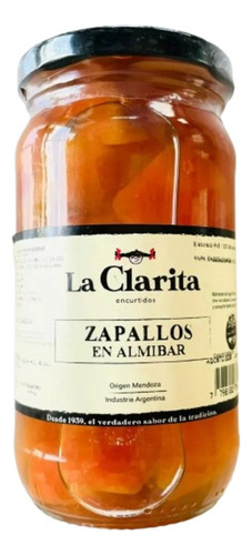 Zapallo En Almibar X330g- La Clarita