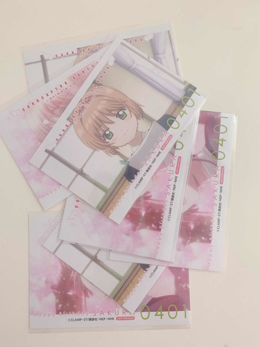 Postcard Sakura Card Captor Japon