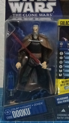 Count Dooku Star Wars The Clone Wars Cw06 2010 (Usado)