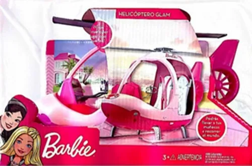 Coche Auto Barbie Para Mu eca En Caja Con Stickers Miniplay