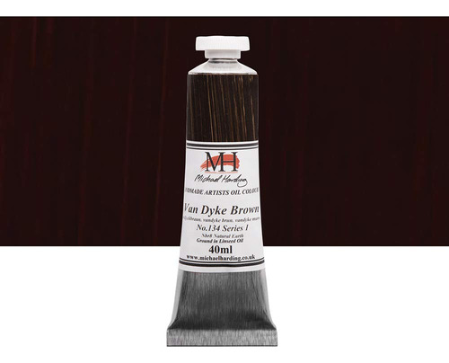 Pintura Al Oleo Para Artista 1.4 Fl Oz Color Marron