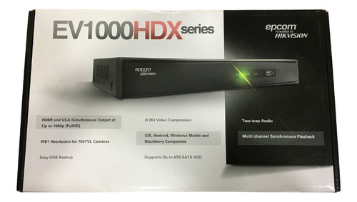 Dvr Epcom 4ch Ev1004hd