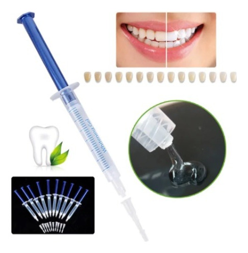 Blanqueador Dental Whitening Oral Gel 44% Peroxido Premium