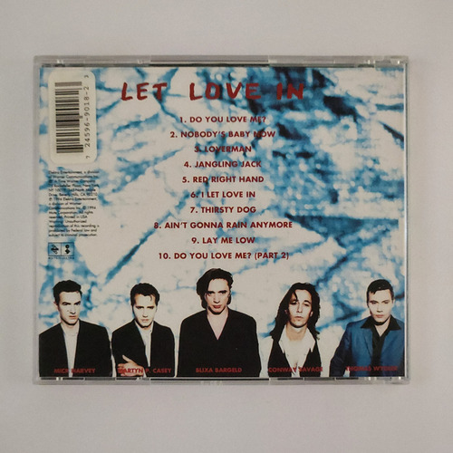 Cd Nick Cave And The Bad Seeds - Let Love In (Usado)