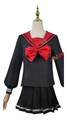 Disfraz De Kang Cosplay De Needy Girl Overdose Para Niñas, Hermoso Traje De Marinero Láser Jk, Uniforme Escolar .