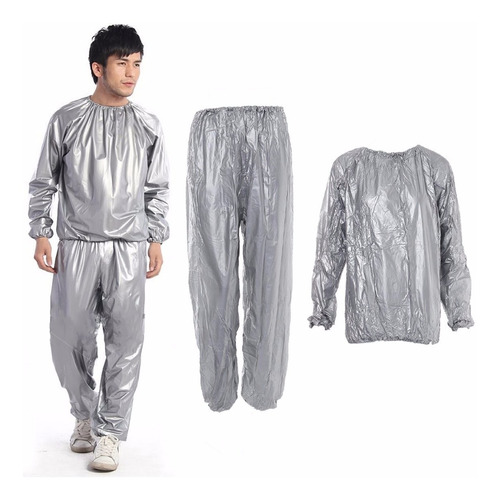 Traje Sauna Suit Sport Fitness Reductor Pvc Quema Grasa Fit