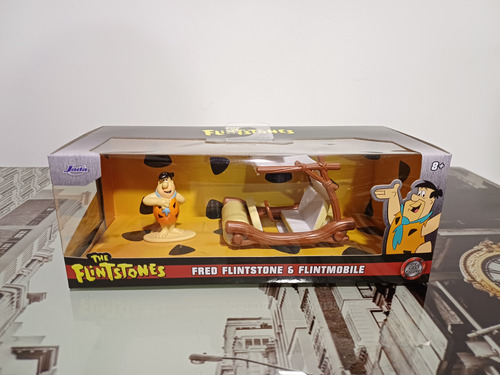 Auto Escala 1/32 Troncomovil Los Picapiedras