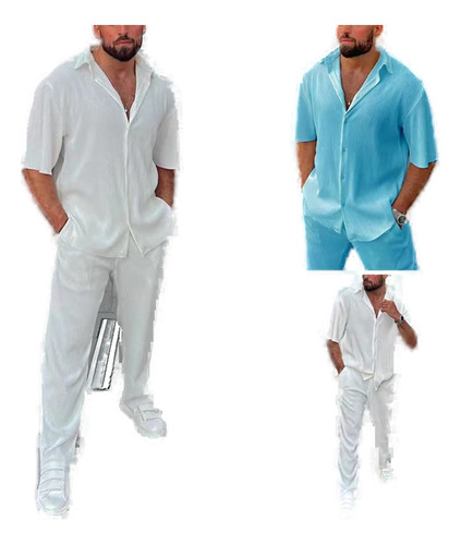 Conjunto De Camisa De Manga Corta Del Sudeste Asiático De Do