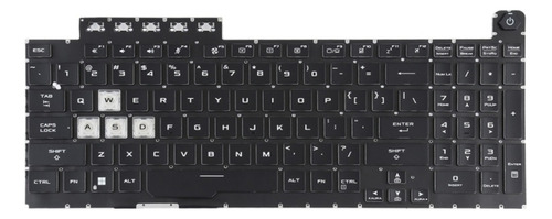 Teclado Para Laptop Asus Rog Strick Gl703. Gl703uv. Gl703vd