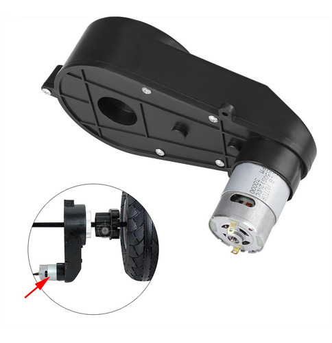 Imagen 4 de 6 de 12v 30000rpm Juguete Motor Eléctrico Caja De Engranaje Para