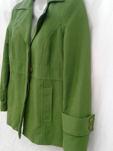 Chaqueta Tapadito Blazer Talle M En El Verde De Moda!