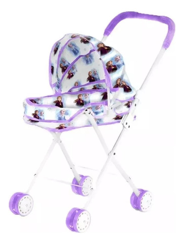 Cochecito Cuna Para Bebe Frozen Original Carrito 