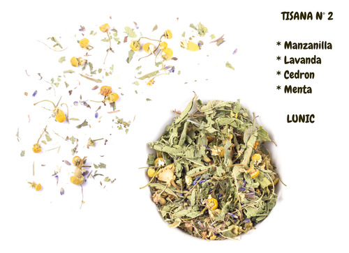 Tisana Relajante (ingredientes Descripción) X 1kg