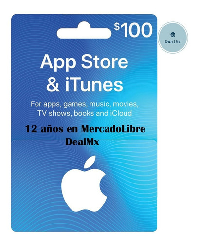 Tarjeta App Store & Itunes 100 