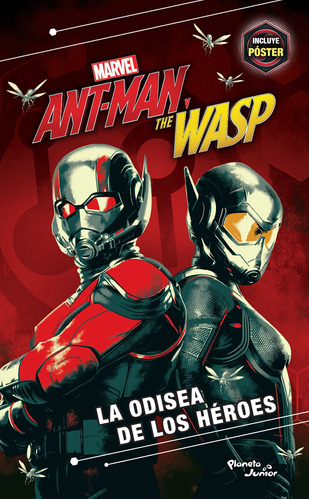 Ant-Man y the Wasp. La novela, de Marvel. Serie Marvel Editorial Planeta Infantil México, tapa blanda en español, 2018