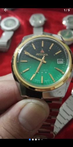 Reloj Suizo Attika De Colección Usado En Perfectas Condicion