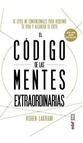 Imagen 1 de 2 de Código De Las Mentes Extraordinarias - Lakhiani