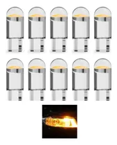 Comprar Kit 10 Focos Led Pellizco T10 Velitas Auto Motos Tablero