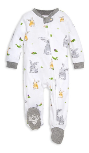 Pijama Enterizo  Bunny Trail  Burt's Bees Baby.