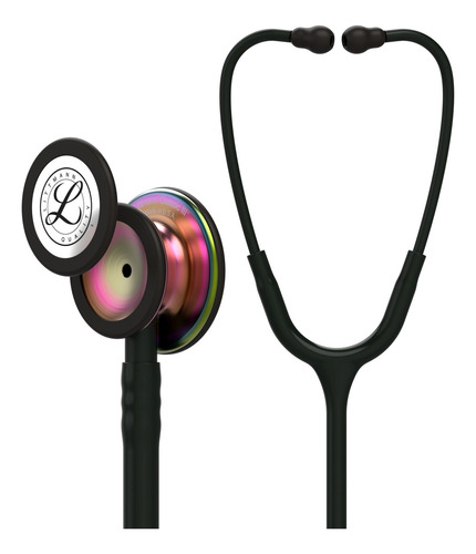 Fonendoscopio Littmann Black Rainbow 5870 + Marcación Láser